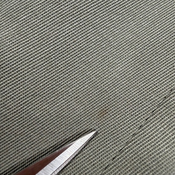 Vtg Talbots Mandarin Collar Jacket Blazer Khaki Petite Women Sz 6 Wool Blend USA - Picture 6 of 14